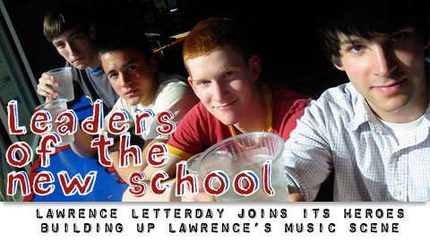 Lawrence Letterday is (from left) Isaac Flynn (drums), Zack Mehl (guitar, sing), Ben Kressig (guitar, sing), Matt Green (bass).