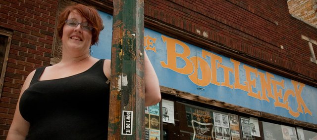 Lindsey Frye is the driving force behind organizing Jammin for Joplin event at The Bottleneck, 737 N.H., to help the tornado ravaged Missouri town.