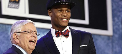 His Moment Of Truth Ben Mclemore Goes No 7 In Nba Draft To Sacramento Kings Kusports Com Mobile