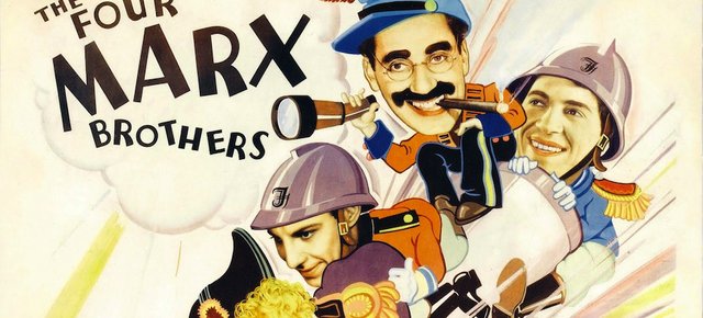 Marx Madness kicks off when Groucho and the gang get crazy in "Duck Soup" (1933) tonight at Liberty Hall. 