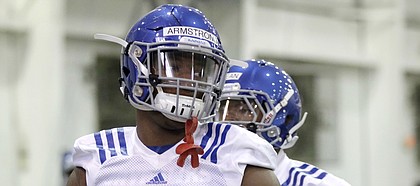 Kansas junior defensive end Dorance Armstrong headlines what is expected to be a talented and productive defensive line group for the Jayhawks in 2017.