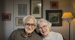 Lawrence couple Hob and Helen Crockett celebrated their 74th wedding anniversary on April 10, 2017. Hob, 96, and Helen, 93, had seen each other in person just three times before they got married, they said.