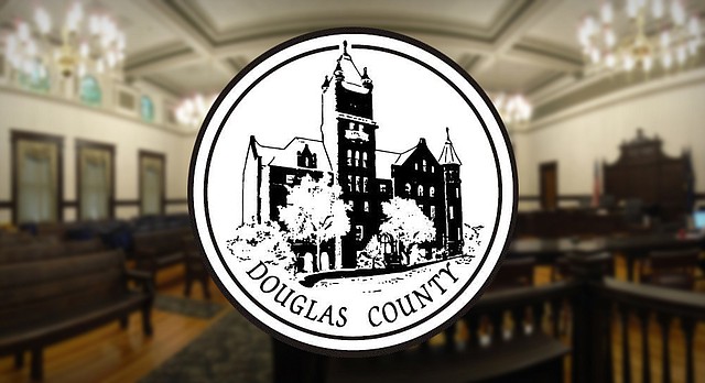 The Douglas County Commission meets in the historic courtroom on the second floor of the county courthouse, 1100 Massachusetts St.