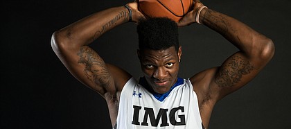Class Of 2018 big man Silvio De Sousa of IMG Academy continues to pursue the possibility of enrolling at Kansas early in time to join the Jayhawks this season. De Sousa, the No. 25 overall player in his class according to Rivals.com, committed to Kansas in August, signed with the Jayhawks in November and was officially cleared to join the Jayhawks on Dec. 22. He will report to campus on Dec. 26 and will be eligible to compete in games after being certified by the NCAA, a process that could be done in time for the Big 12 opener, Dec. 29 at Texas.