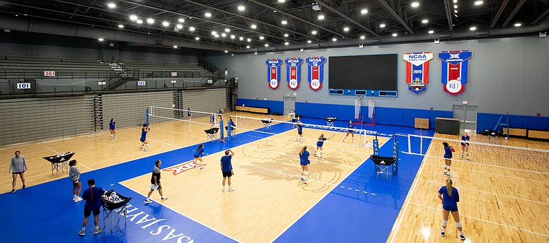 Kansas volleyball team driven by chance to compete during strange 2020