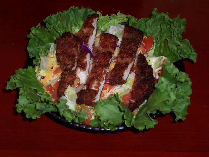 Crispy Chicken Salad