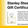Gift Certificates