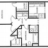 Two Bedroom, One Bath