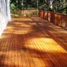 Staining and Refinishing of Decks and Patios.