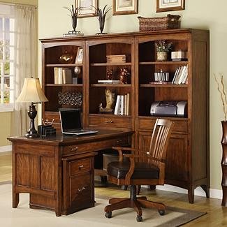 Falls Village Desk And Bookcase