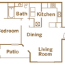 One Bedroom, One Bath - Standard