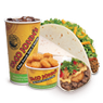 Combo #8 - Softshell and Meat & Potato Burrito