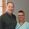 Dr. Rod Barnes, MD and Joni Lawrence, RN