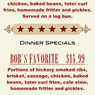 Daily Lunch Specials