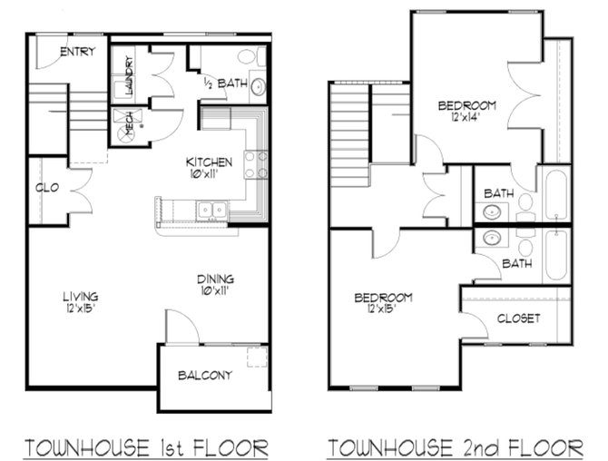 Luxury Two Bedroom Poolside Townhome -- Ready for Move In