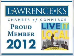 Proud members of Lawrence Chamber of Commerce!