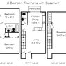 Sunrise Place2 Bedroom Townhome with basement