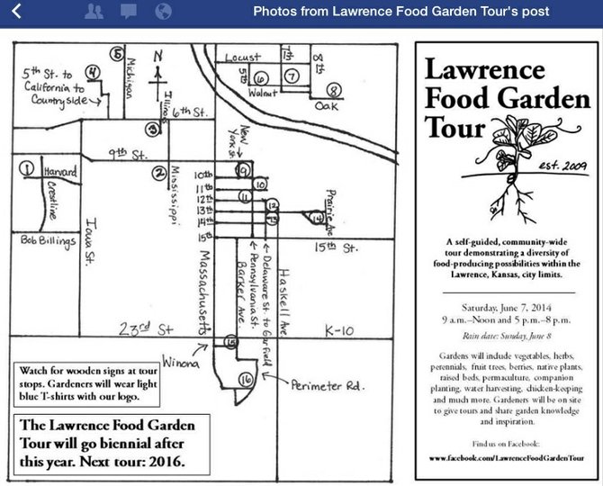 2014 Lawrence Food Garden Tour