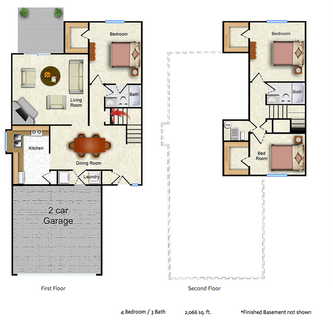 The Winslow with Finished Basement