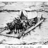 Glacial Kansas River Rope Ferry Crossings
