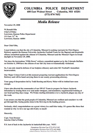 Missouri arrest warrant