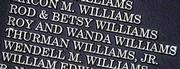 Even though Dean Smiths name is on the building (Dean E. Smith
Center), Roy and Wanda Williams have their name engraved in the
Smith Center on a board listing donors to the Educational Fund,
Inc., the Tar Heels equivalent of KUs Williams Fund. The KU coach
is pondering a move to become the UNC coach.