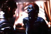 Wolverine, played by Hugh Jackman, left, and Mystique, played by
Rebecca Romijn-Stamos, square off in a deadly duel in this scene
from "X-men." The movie, which is based on a comic book series,
opened this weekend in theaters across the country.