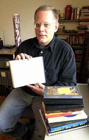 James Grauerholz, shown in this file photo from earlier this year,
will teach a class at Kansas University about William S. Burroughs.
A Lawrence resident, Grauerholz was Burroughs' longtime friend.