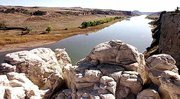 White sandstone cliffs along the Missouri River in north-central
Montana are part of the Missouri Breaks. The Interior Department
said that it will recommend to President Clinton that he declare
two sites in Montana as national monuments.