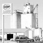 Business continues at Farmers Cooperative Assn.'s south elevator in
Lawrence as the spring season looms.