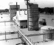 Westvaco, now Astaris (but better known as FMC), had been in
operation at Ninth and Maple streets for only a month when it was
inundated by flood waters during the flood. Newspaper reports from
1951 said the Westvaco plant cost $3.5 million to build and an
addition $1 million was spent on repairs and clean-up at the plant.
The plant makes industrial and food grade phosphates and phosphoric
acid.