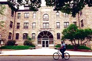 Bailey Hall on the Kansas University campus has been nominated for
the National Register of Historic Places. Bailey Hall was built in
1900 to house the chemistry department. The School of Education
took over in 1954, and the Department of Communications Studies
moved in last year.