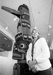 Mary Adair is in charge of bringing in new displays for Kansas
University's Museum of Anthropology. Adair, an associate curator,
has been the museum's interim director since January.