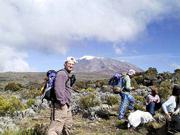 Climbers hoping to make it to the top of Mount Kilimanjaro have to
be prepared and packed for a variety of climates and terrain.
During the six-day climb, Bryan Haack experienced sunny skies over
scrubland and freezing temperatures on a glacier trail.