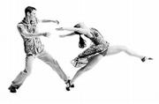 Charlaine Katsuyoshi and Darren Cherry perform "Let&squot;s Call the
Whole Thing Off," a work that will be performed Thursday night when
Hubbard Street Dance Chicago comes to the Lied Center.