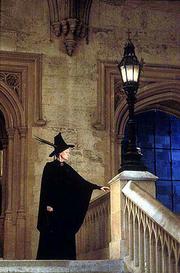 Maggie Smith upholds the traditional witch image in the film
version of J.K. Rowling&squot;s "Harry Potter and the Sorcerer&squot;s Stone."