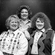 Patti Van Slyke, left, Teri Walton, center, and Cecilia Yager play
amateur singers heading for Nashville in Topeka Civic Theatre&squot;s
"Honky Tonk Angels."