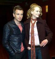 Ewan McGregor and Nicole Kidman, stars of the film "Moulin Rouge,"
appear at a special screening of the film at the Egyptian Theater
in Los Angeles.