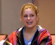 Anne Cherry, 15, enrolled in the Safe Sitter class to improve her
child-care skills. Her advice to new baby sitters: "Play with the
kids, don&squot;t talk on the phone and don&squot;t bring anything to distract
you. See what their interests are, and take them to the park."