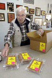 Smoked and Cajun sausages are two of the specialties at Pyle Meat
Co. in Eudora. Owner Tom Pyle opened the family business in 1959.