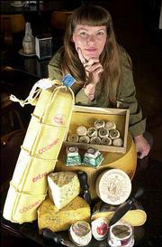 A love for cheese has taken Suzanne Levy to jobs all over the
country. As a fromager at West Side Deli & Market, 4931 W.
Sixth St., Levy hopes to spread her knowledge about cheese all over
Lawrence.