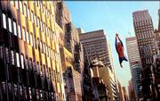 Actor Tobey Maguire plays comic-book superhero "Spider-Man" in the
new Columbia Pictures action-adventure release. The movie raked in
a record $114 million in its opening weekend.