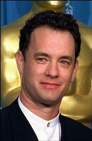 Tom Hanks, shown in this March 1995 file photo, is one of the
celebrity guests on CBS&squot; 50th anniversary tribute to "The
Honeymooners."