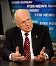 Vice President Dick Cheney responds to criticism on Fox News that
the Bush administration ignored warning signs about the Sept. 11
attacks.