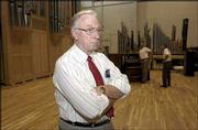 Albert Neutel, president of Reuter Organ Company, says he hopes the
company's new building will help double its sales and add 20 to 25
new employees by 2007. The company is marking its one-year
anniversary at a new location, 1220 Timberedge Road, with an open
house Sunday.