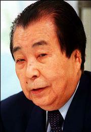 Akihiro Takahashi, 71, was a 14-year-old student at Municipal
Junior High School when the atomic bomb was dropped on Hiroshima in
1945. Heavily scarred, he is one of 10 alive today in a class of
60.