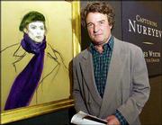 Artist Jamie Wyeth, who is standing by one of his paintings at the
Farnsworth Museum in Rockland, Maine, was so fascinated with
celebrated ballet dancer Rudolf Nureyev that he created hundreds of
drawings and paintings of the famous dancer over a quarter-century
span.