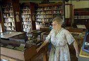 The small, one-room Coal Creek Library in Vinland is thought to be
the oldest continuously operating library in the state. Martha
Smith, 96, has been the librarian off and on since she was in her
early 20s and still shows up on Sunday afternoons from April
through October to greet visitors and check out books.