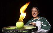 Free State's Emily Wang has been on fire lately, dropping just two
games in rolling to league and regional titles.