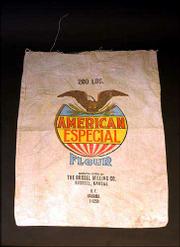 This bag of flour, produced in the 1950s in Kansas, was exported to
Cuba before a trade embargo was put in place. Some Kansas officials
are working to renew trade with Cuba.